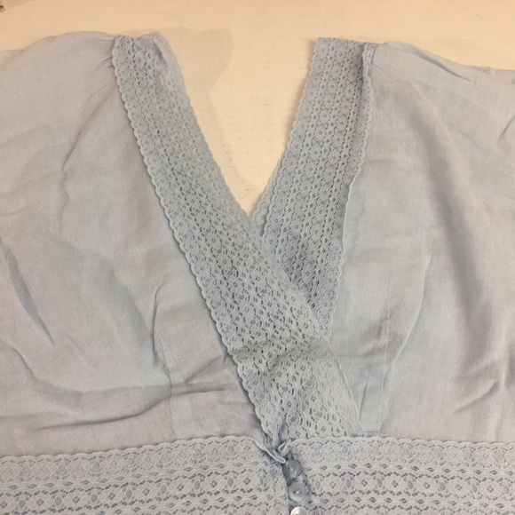 Nine West Woman’s Cotton laced Top - Picture 3 of 10